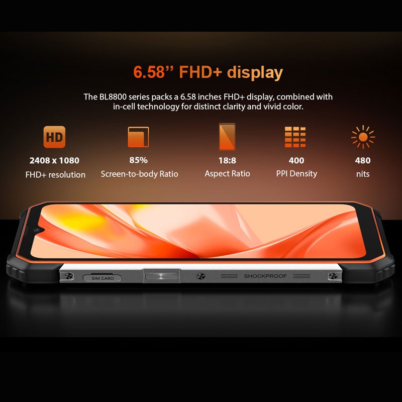 5G Blackview BL8800 Pro Rugged Phone Android Thermal Imaging Octa Core Outdoors