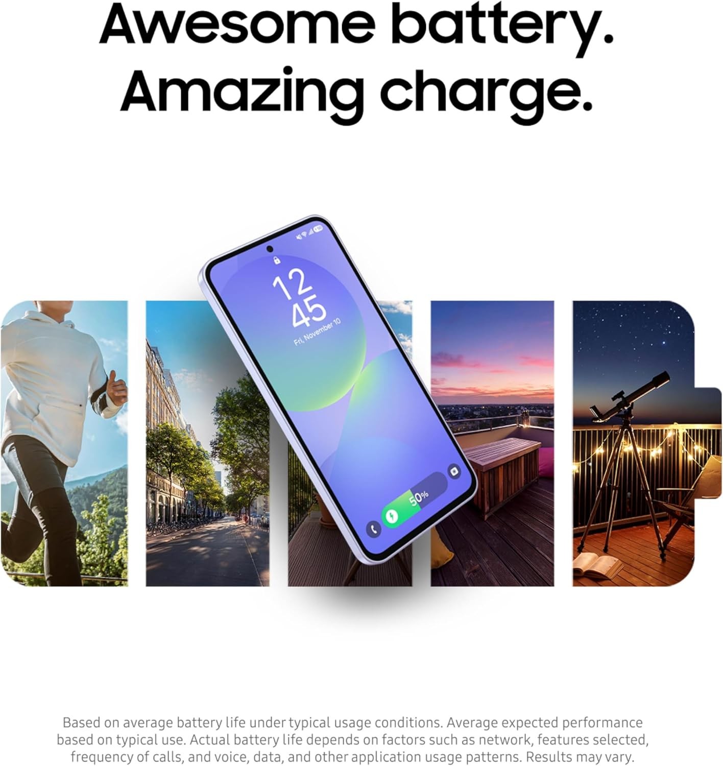 (AT&T) 2025 Samsung Galaxy A36 5G SM-A366U 128GB Awesome Black 6.7” – B GRADE