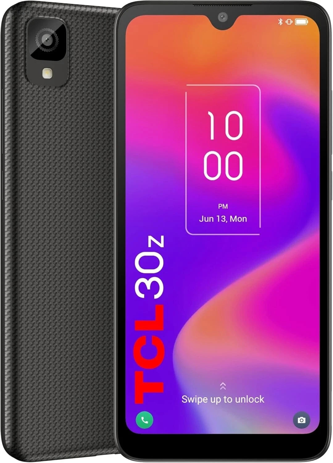 TCL 30Z 32GB 4188O 4G LTE Factory Unlocked Black Smartphone Very Good