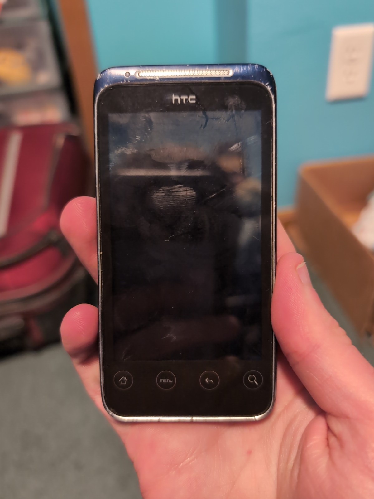 HTC Evo Shift 4G Droid PG06100 Sprint Android Phone WiFi qwerty Google For Parts