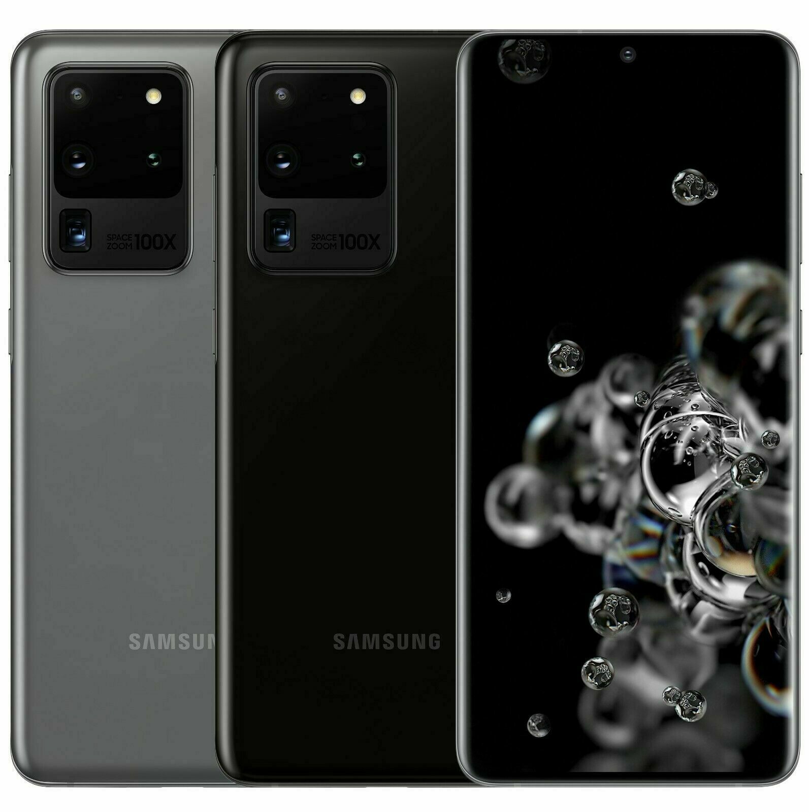 Samsung Galaxy S20 Ultra 5G SM-G988U Unlocked 128GB 512GB 6.9″ Large Screen Used