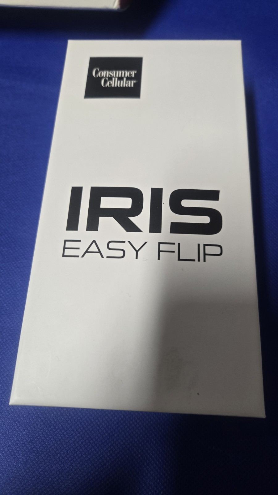 Consumer Cellular Iris Easy Flip (8GB) – Steel Gray -OPEN BOX