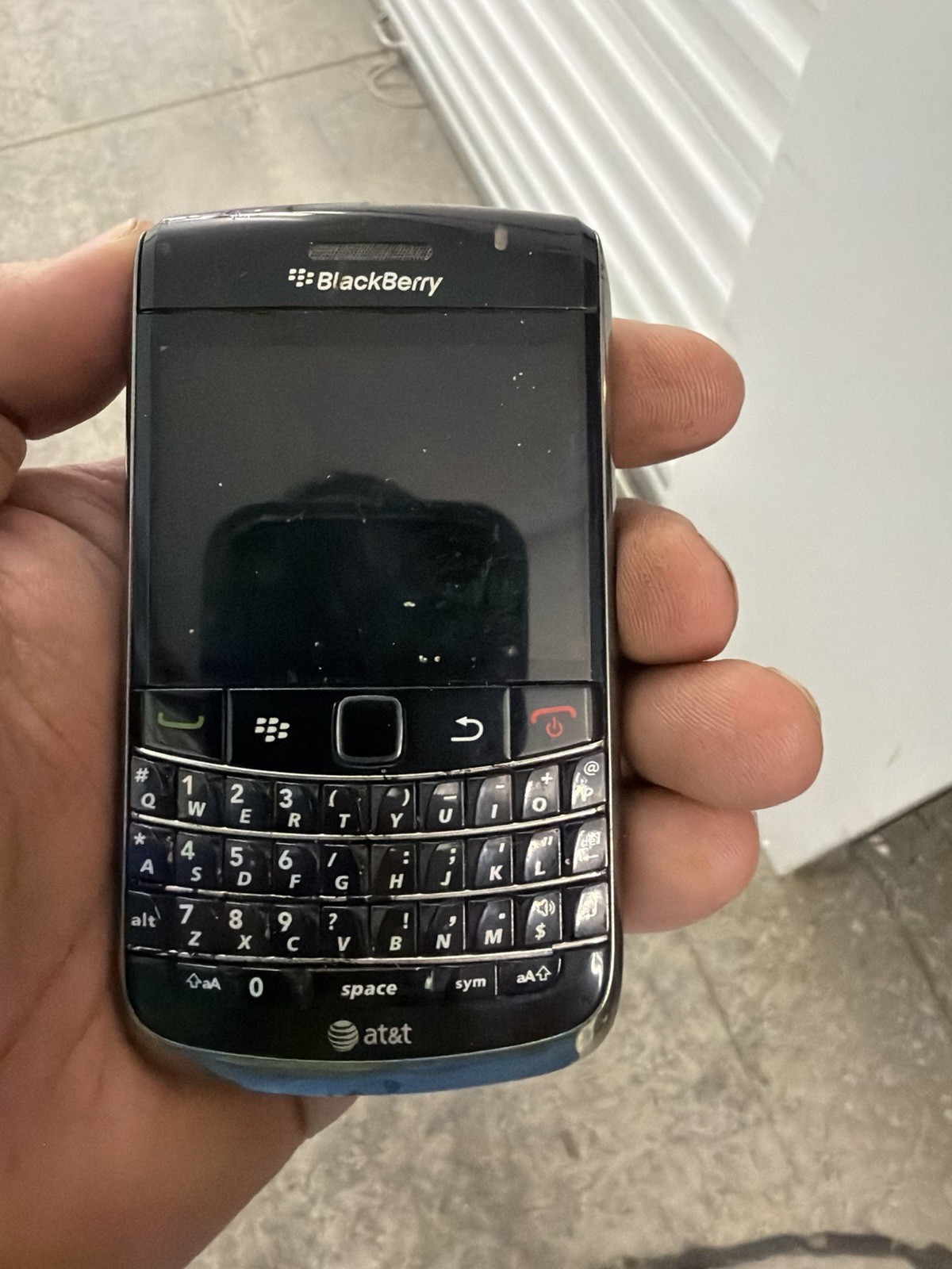 BlackBerry Bold Smartphone AT&T w/Battery Not Tested: As-Is