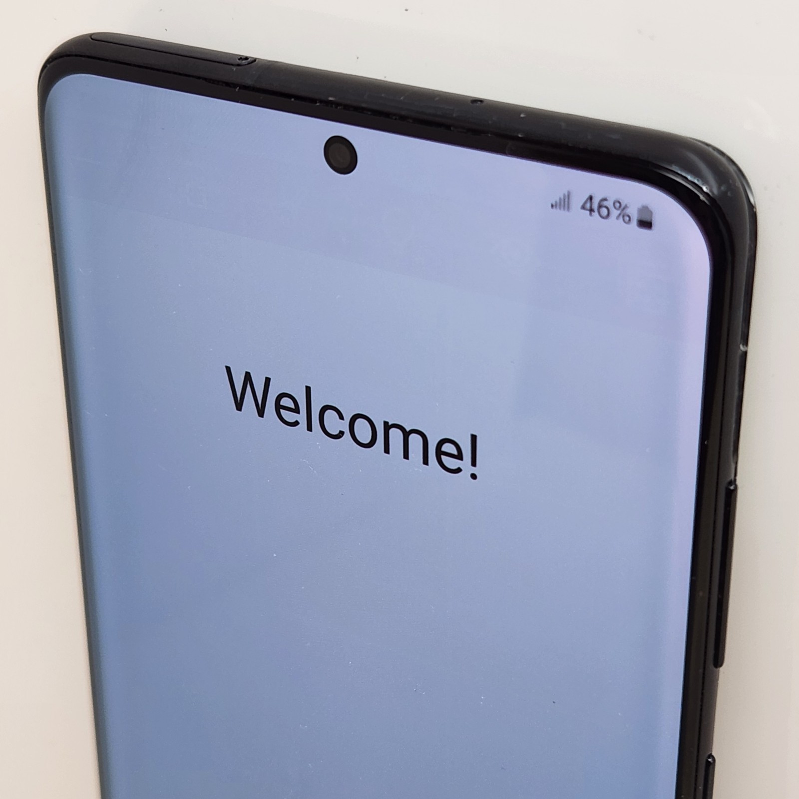 Samsung Galaxy S20+ Plus (5G) SM-G986U – Unlocked 128GB Gray – LIGHT IMAGE BURN