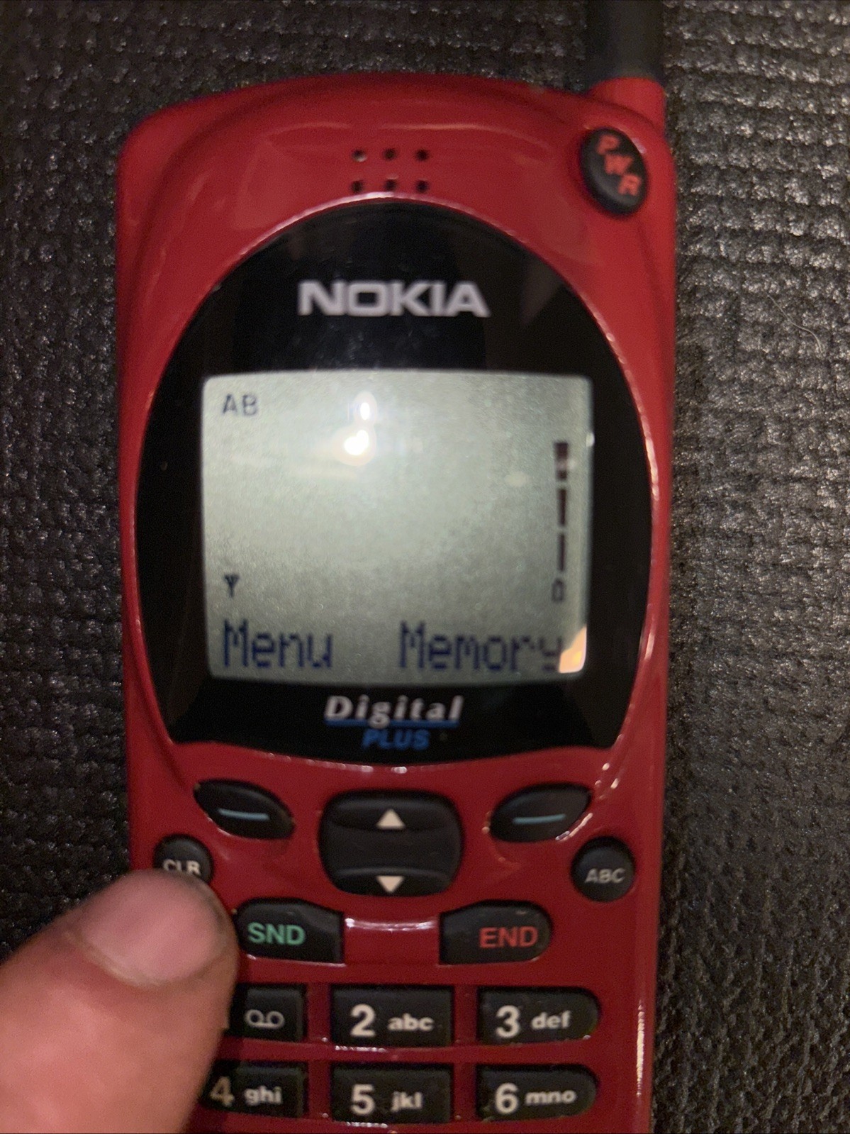 Nokia Cell Phone 2160i Very Rare Red Exc Cond Clean , See Description