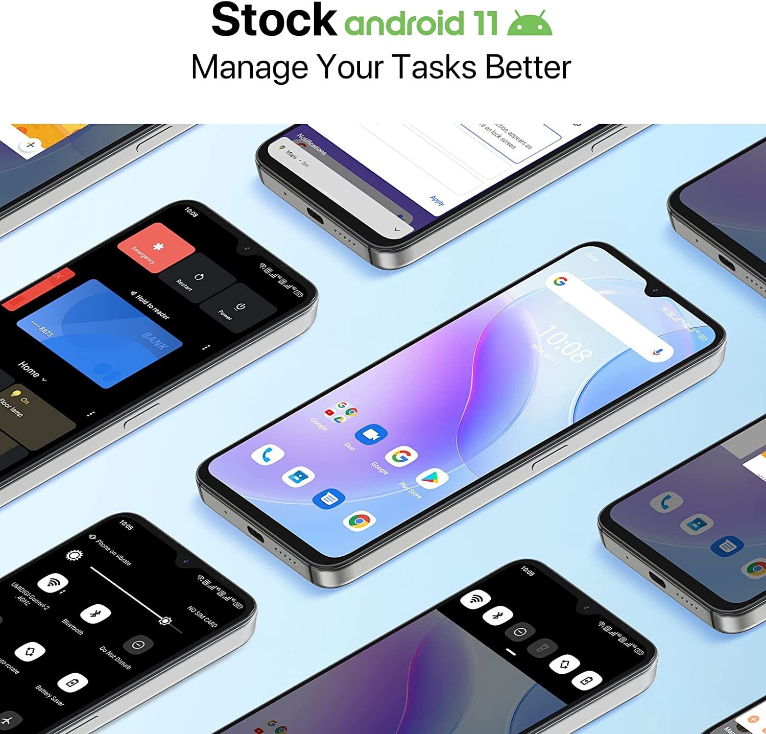 UMIDIGI A11S Unlocked 6.53″ FHD Full View Screen Android 11 Smartphone