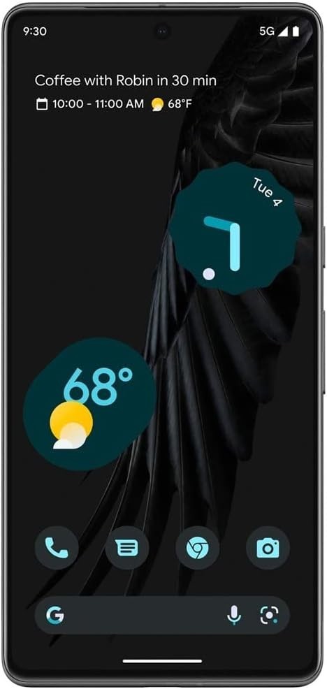 Google Pixel 7 – 128 GB – Obsidian (Unlocked) Smartphone – Very Good