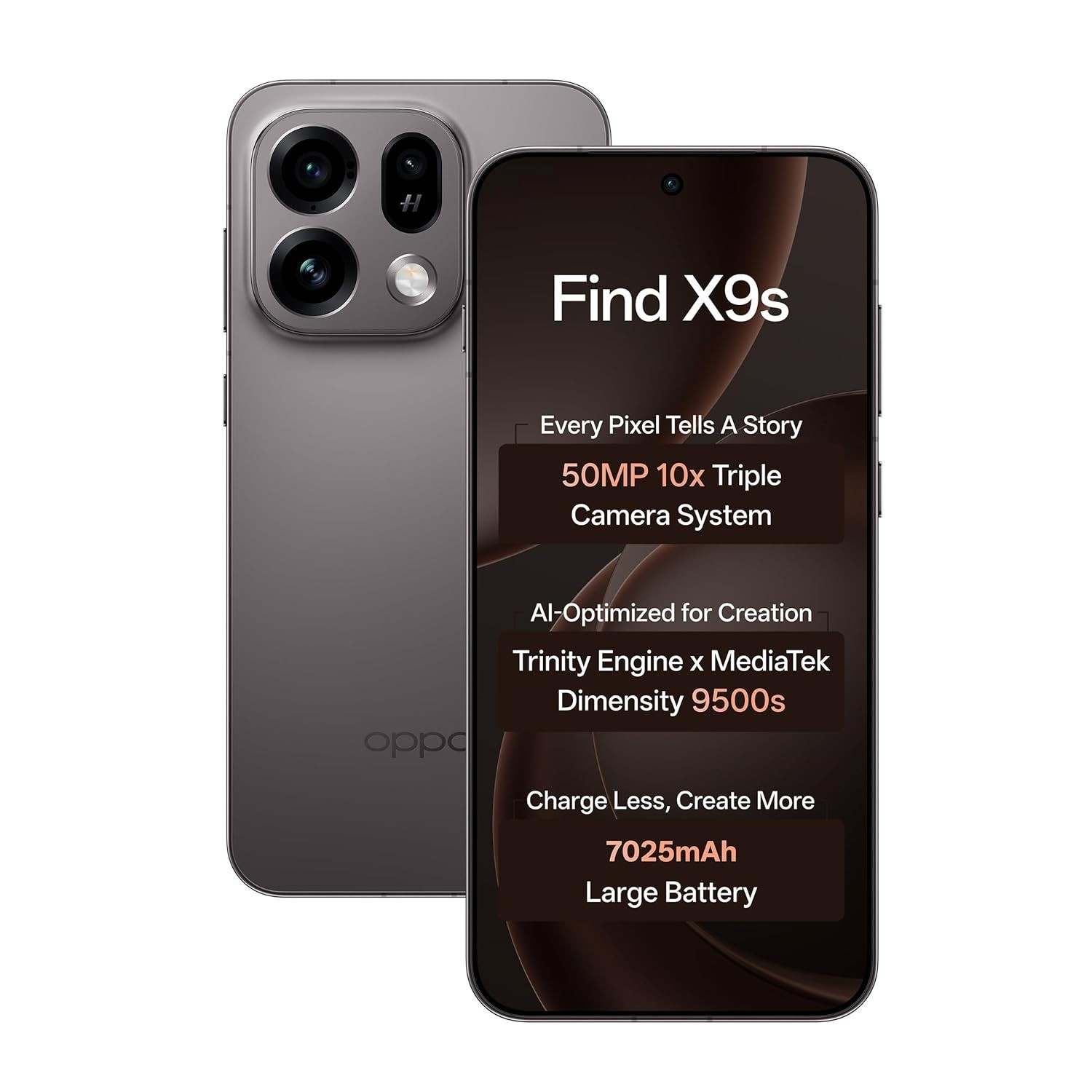 Oppo Find X9s 5G (12GB RAM 256GB Grey) Dimensity 9500s eSim NFC Global Version