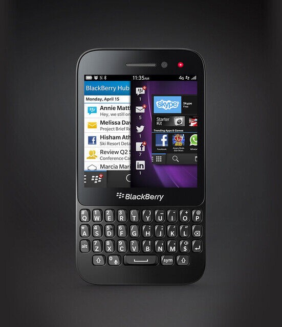Unlocked – Blackberry Q5 8GB+2GB 4G QWERTY Keyboard SmartPhone GIFT