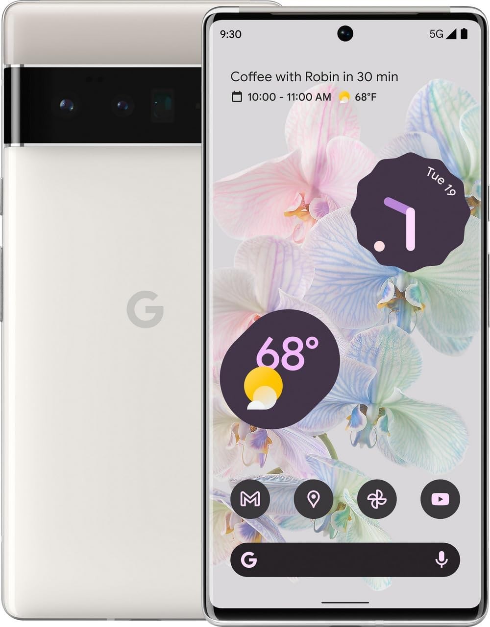 Google Pixel 6 Pro 256GB – Verizon Locked – Cloudy White – Very Good Refurbished