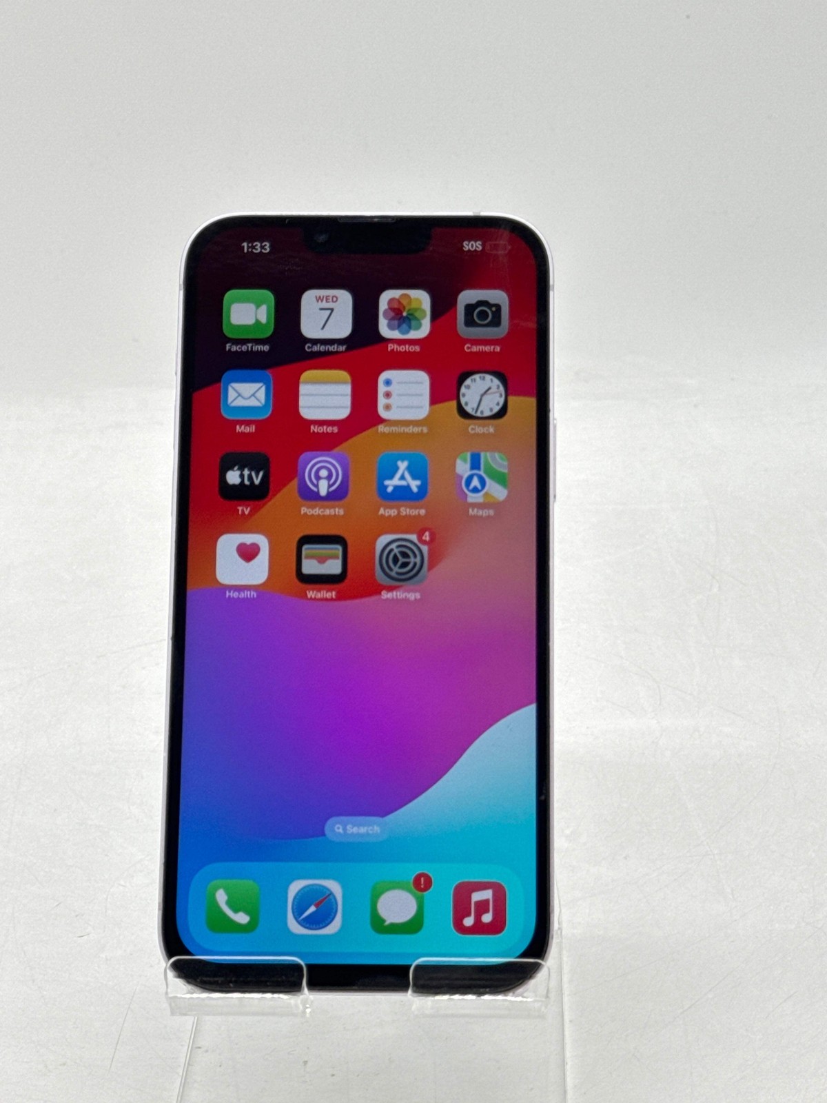Unlocked Apple iPhone 14 Plus A2632 128GB Midnight-Purple – Read!