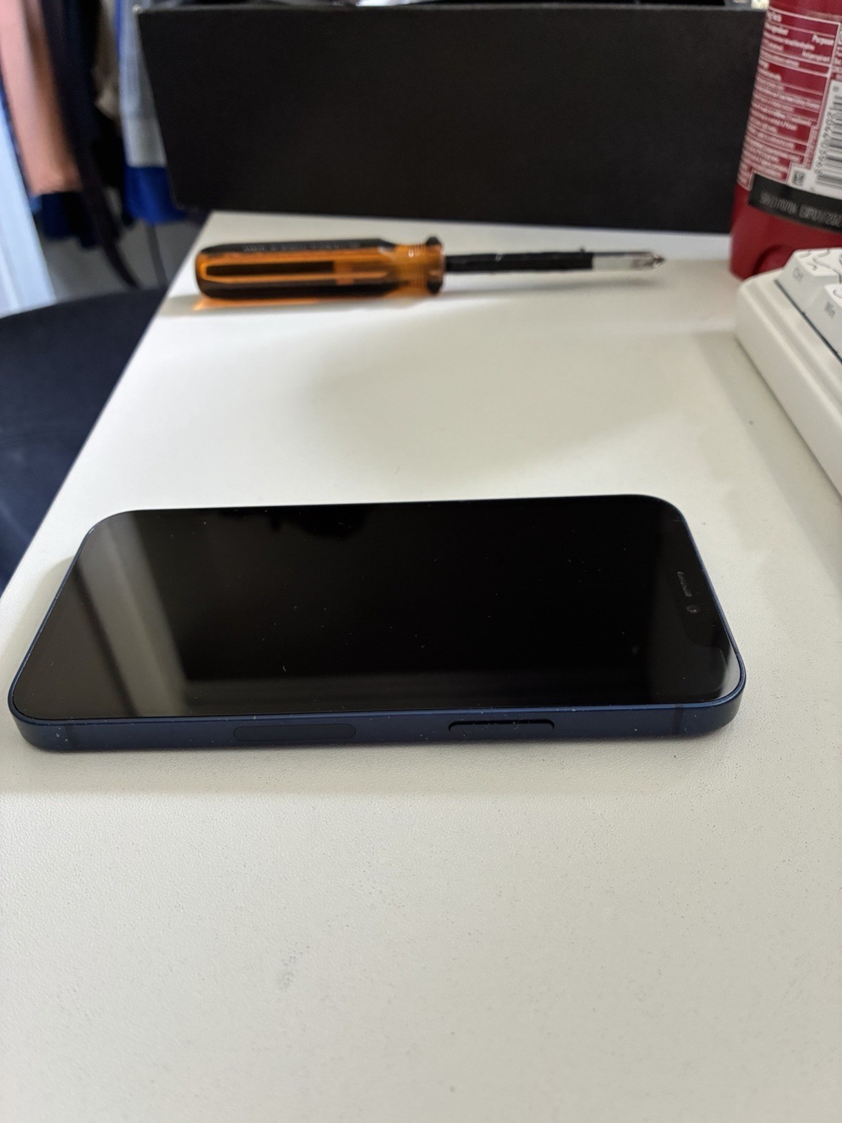 Apple iPhone 12 mini 128GB Blue Slate Style Smartphone Used