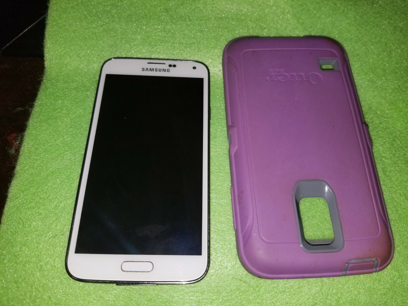 Samsung Galaxy S5 SM-G900A – 16GB – Shimmery White (AT&T) Smartphone