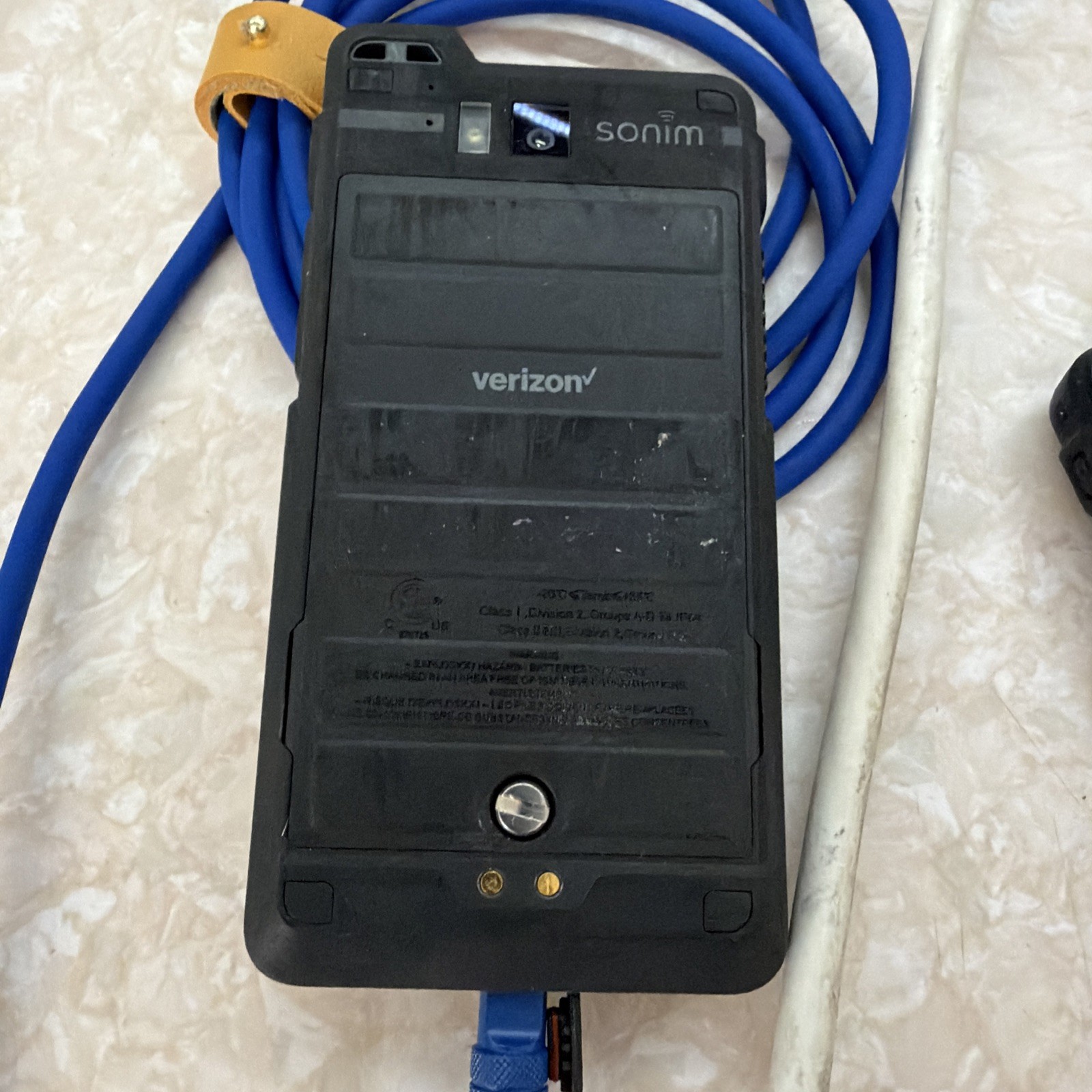 Sonim XP8 XP8800 64GB Black Verizon Unlocked Rugged Smartphone Good