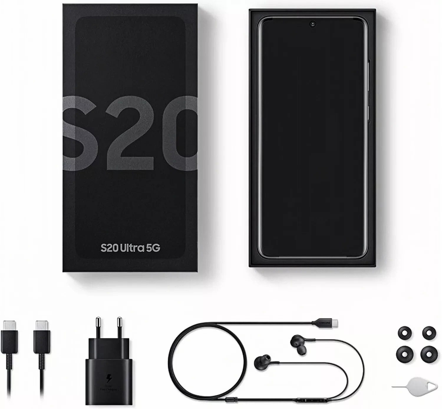 NEW SEALED Samsung Galaxy S20 Ultra 5G SM-G988U1 128GB Factory Unlocked