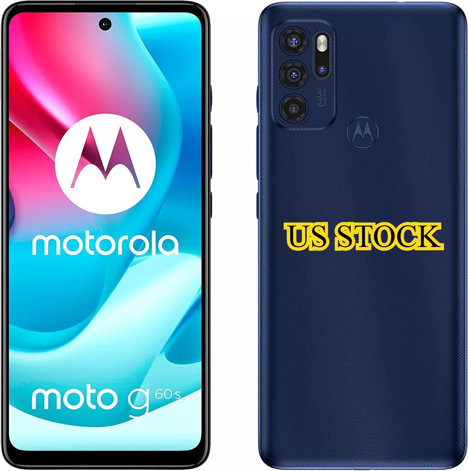 Motorola Moto G60S XT2133 128GB 6GB Dual SIM Unlocked International Model Blue B