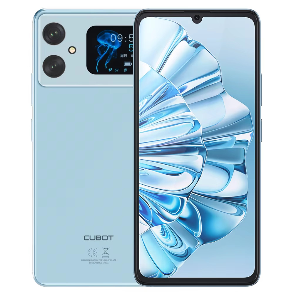Cubot A20, Smartphone Android 14, 12GB (4GB+8GB Extend) RAM+128GB ROM, 90Hz 6.7