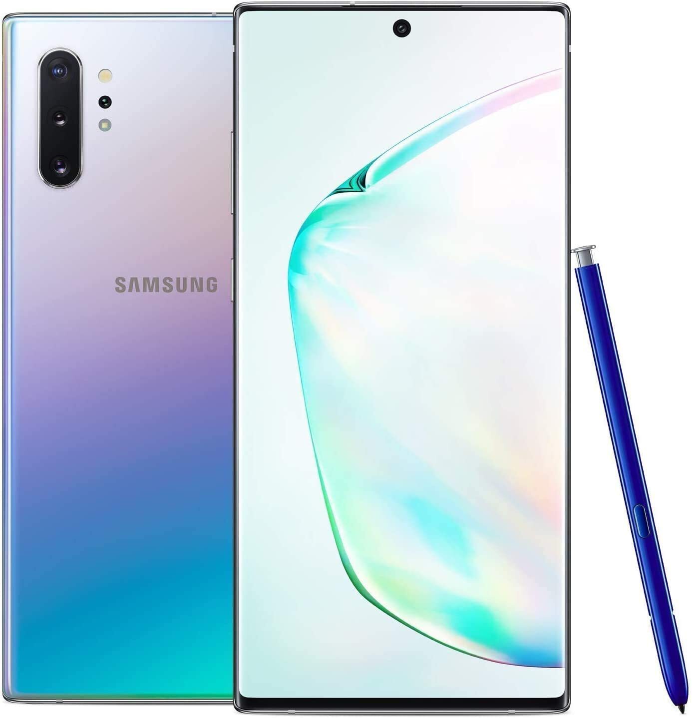 Samsung Galaxy Note 10+ Plus 5G 256GB Unlocked- Used Good (LCD SHADOW)