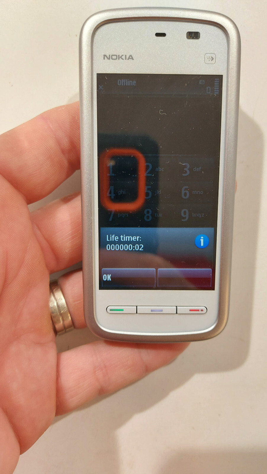 4153.Nokia 5230 Proto Prototype – For Collectors – Unlocked – Lifetimer 2 Min