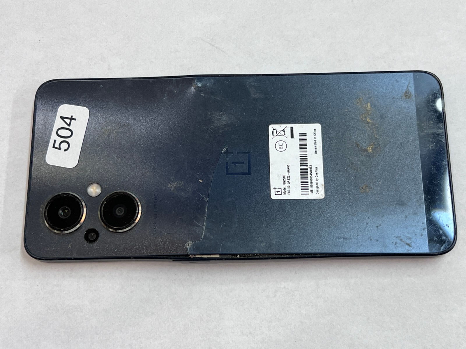OnePlus Nord N20 5G GN2200 128GB Smart Phone *CHARGES *NO DISPLAY *FOR PARTS