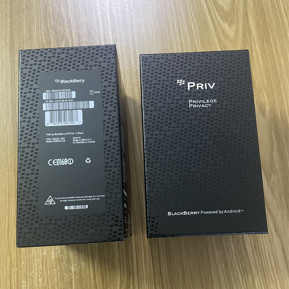 BlackBerry Priv 32GB 18MP Slider Unlocked LTE Android Smartphone- New Unopened