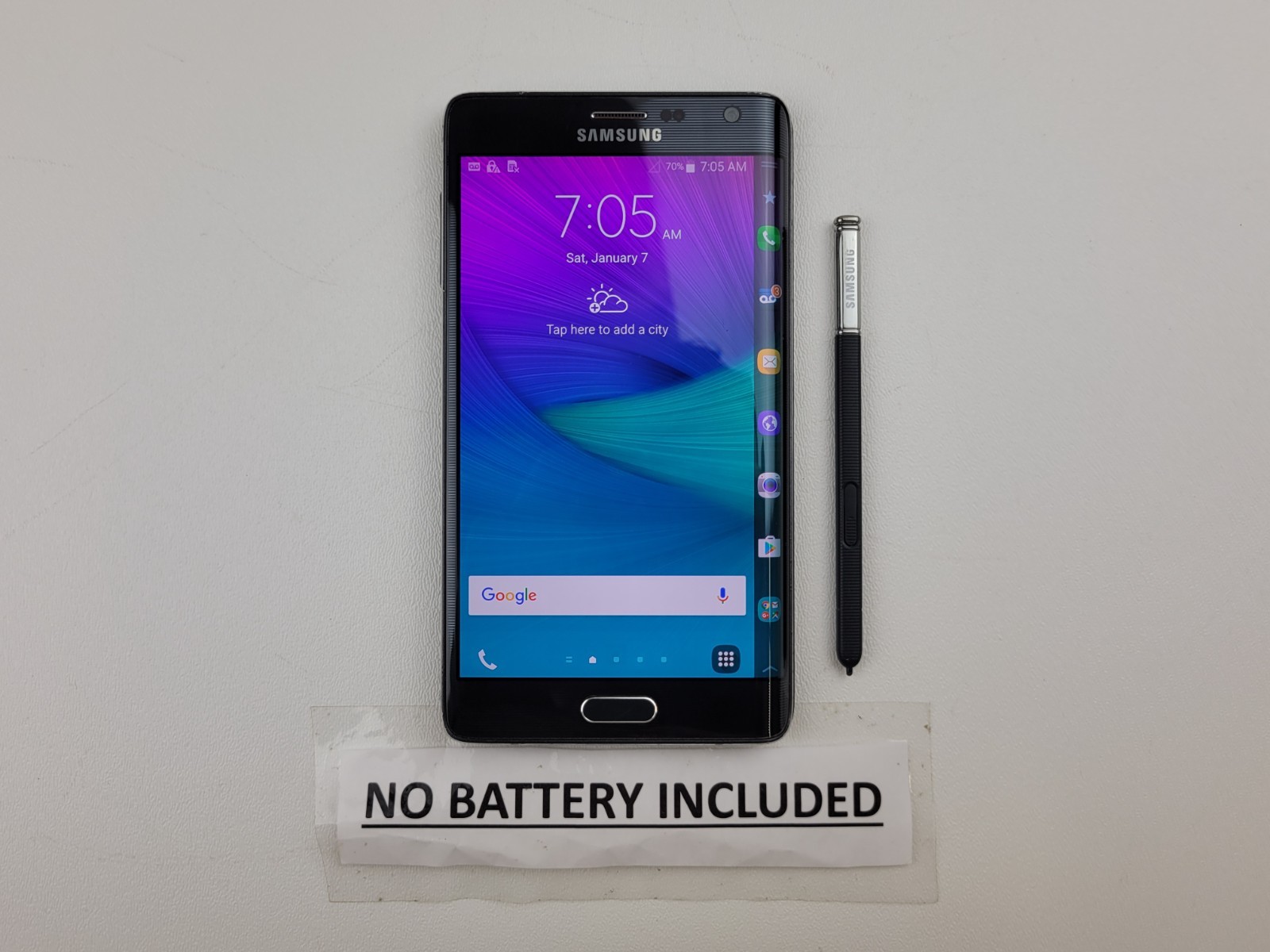 Samsung Galaxy Note Edge (SM-G915P) 32GB – Black (Sprint) Smartphone – H7881