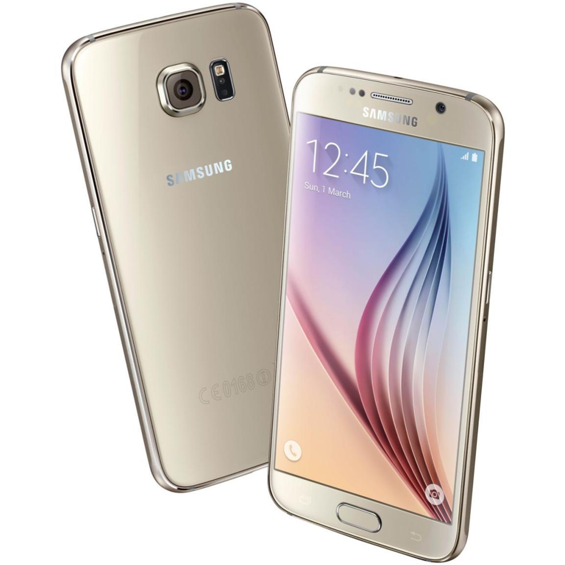 Samsung Galaxy S6 SM-G920V 32GB Verizon Unlocked Smartphone GOLD Very Good US