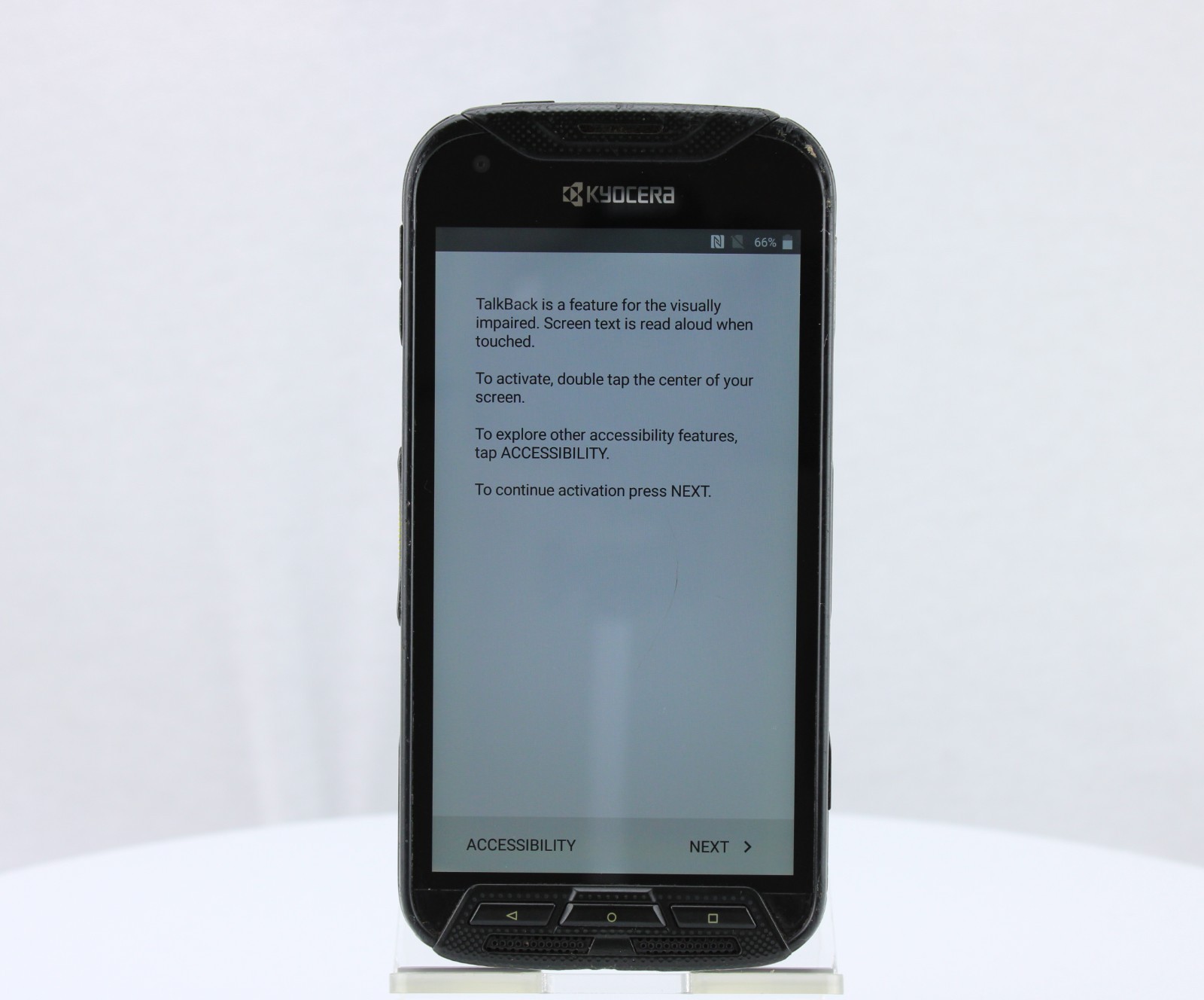 Kyocera DuraForce Pro E6833 Rugged Smart Phone 32GB Sprint Black Fair Shape