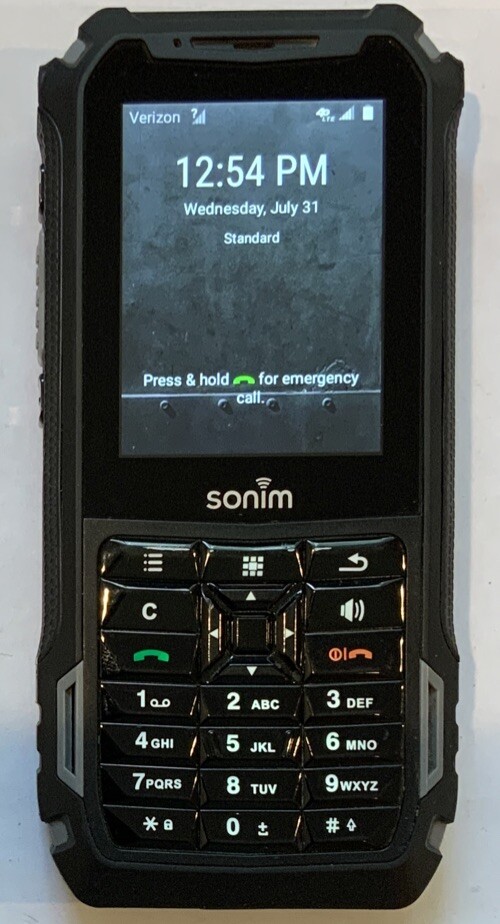 GSM UNLOCKED AT&T SONIM XP5s, XP5800 RUGGED SMARTHPHONE PTT, Wi-Fi, 4G, LTE