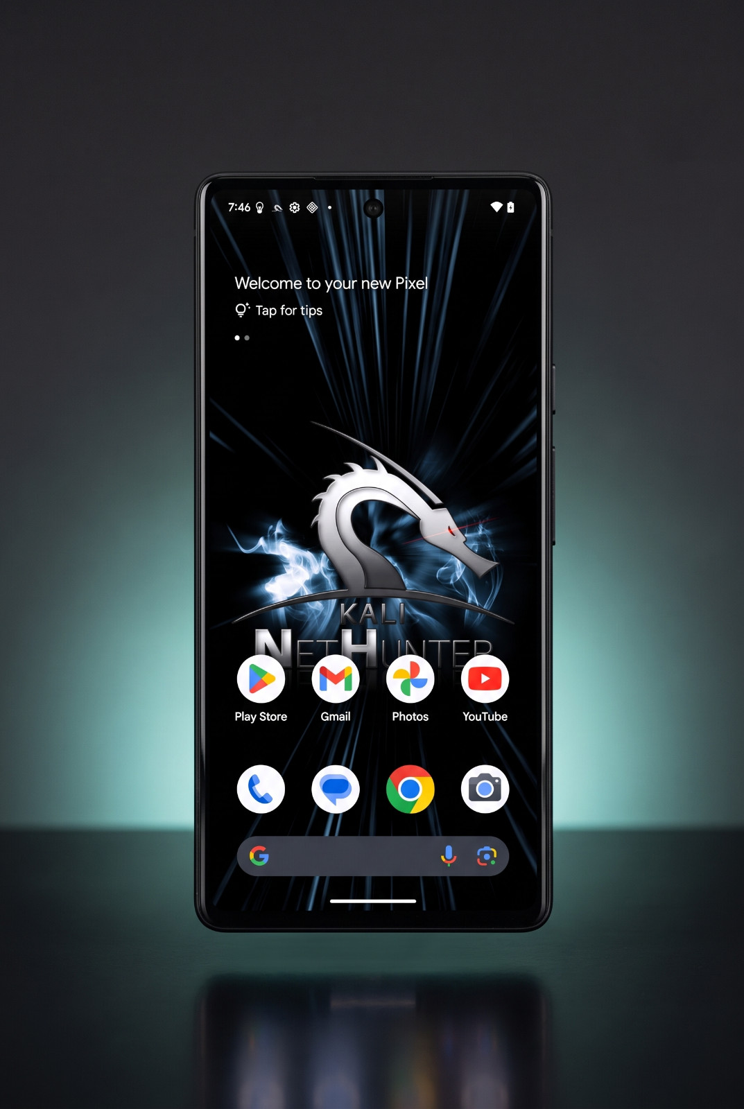 Pixel 6 Kali NetHunter CUSTOM KERNEL Rooted Pentest WiFi Injection Phone 128GB