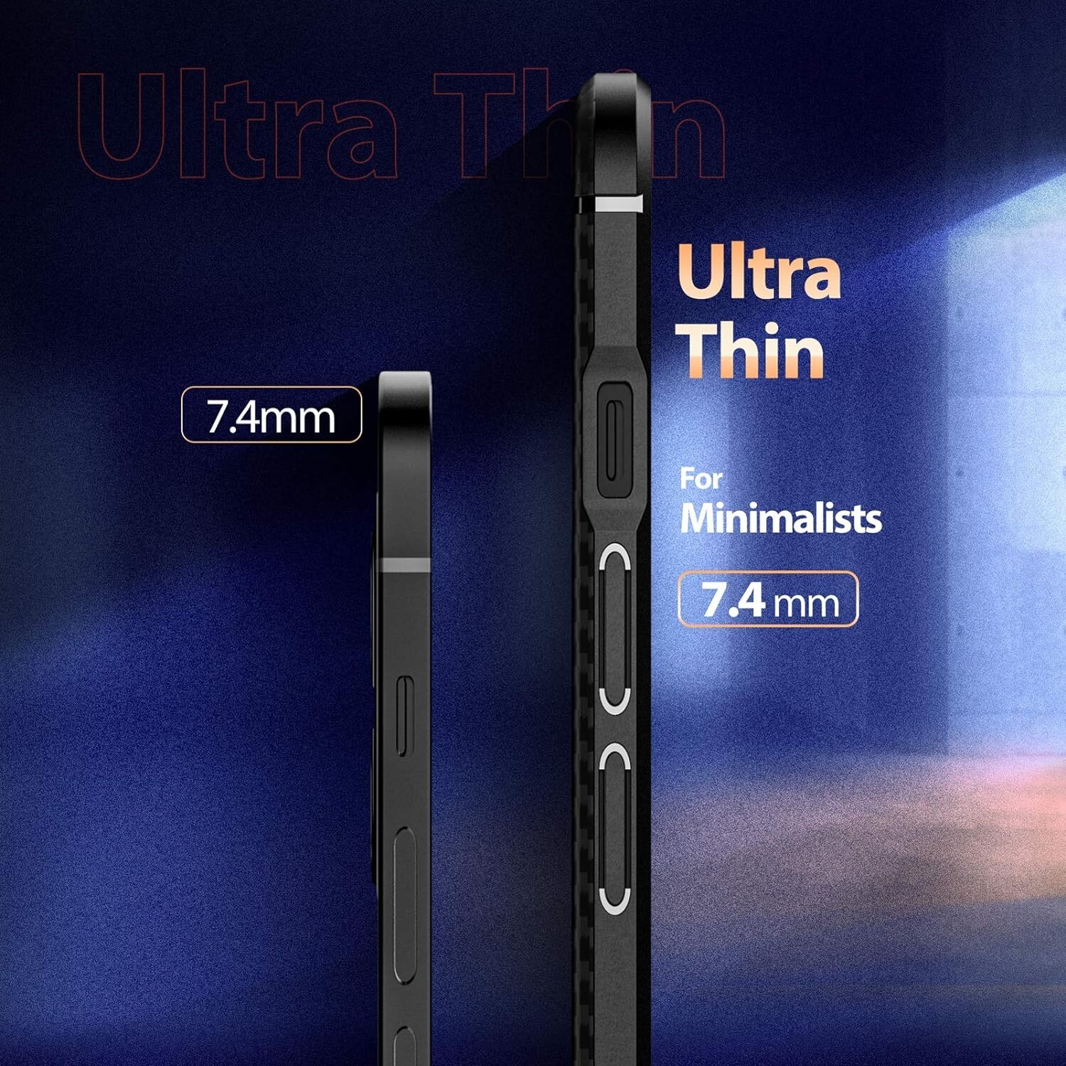 iPhone 11 Case Hard PC Soft TPU Bumper Shockproof Protective Cover Black Case