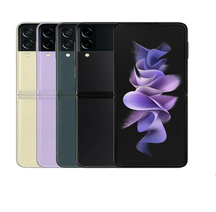 Factory Unlocked Samsung Galaxy Z Flip3 5G SM-F711U 128GB SmartPhone OPEN BOX