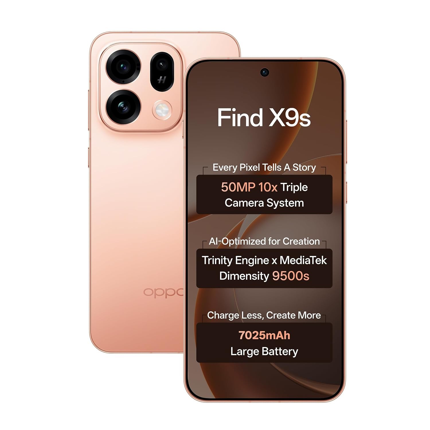 Oppo Find X9s 5G Midnight Grey 12GB RAM 512GB Storge Indian Global Version