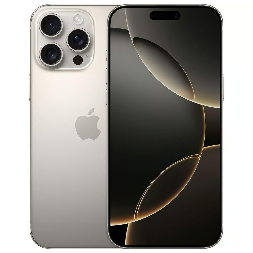 Apple iPhone 16 Pro Max – 256 512 1024GB – Titanium Black White Desert Natural