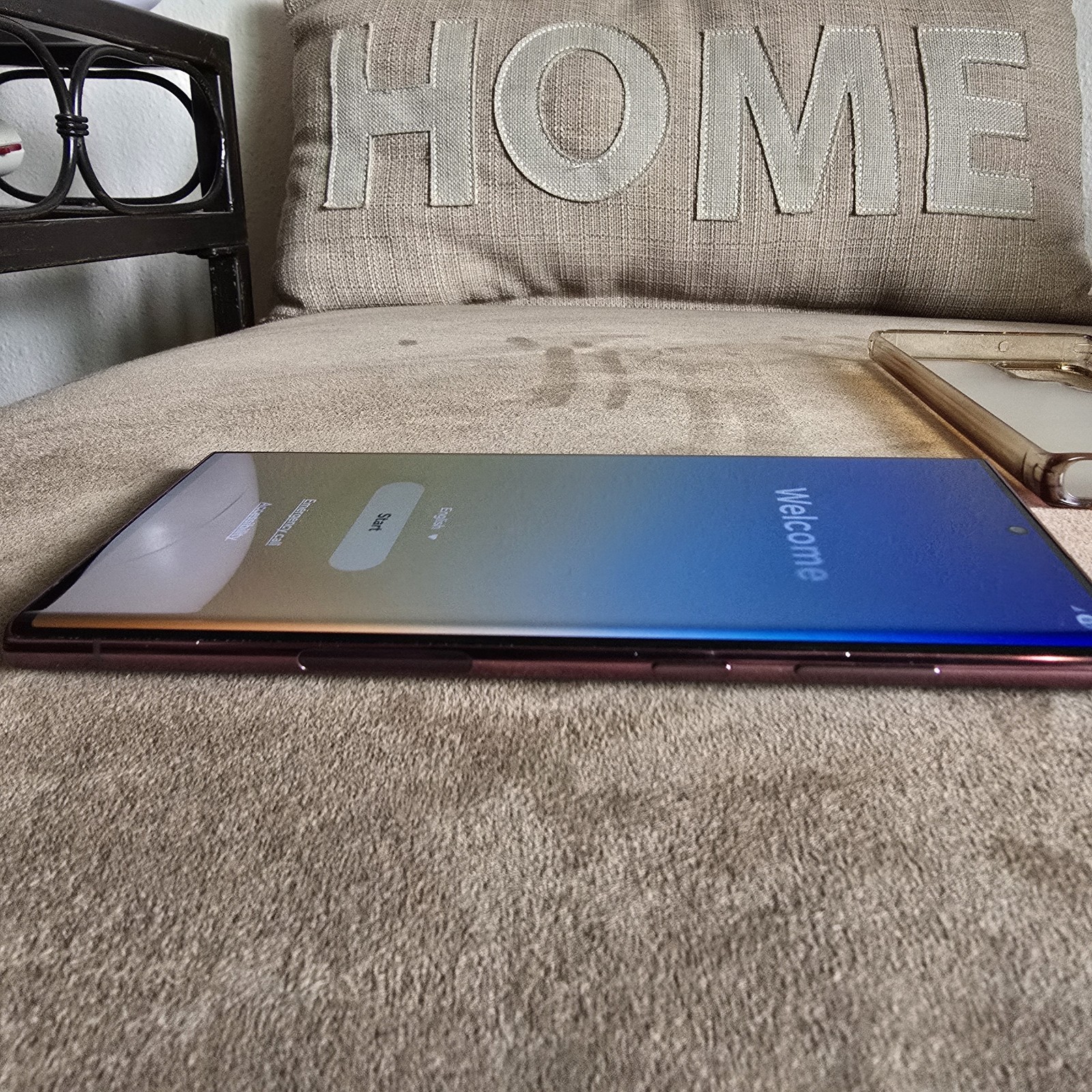 Samsung Galaxy S22 Ultra – 256 GB – Burgundy (Unlocked), EXCELLENT Condition