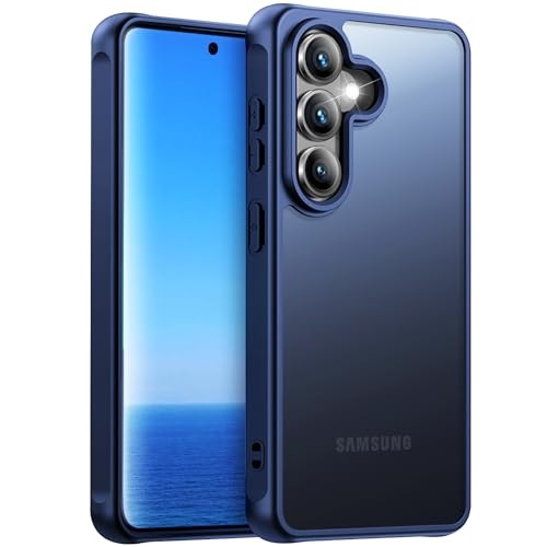 SamsungS26 5G GalaxyS26 Phone Cover (Blue) Anti-Scratch TPU Shockproof PC Matte