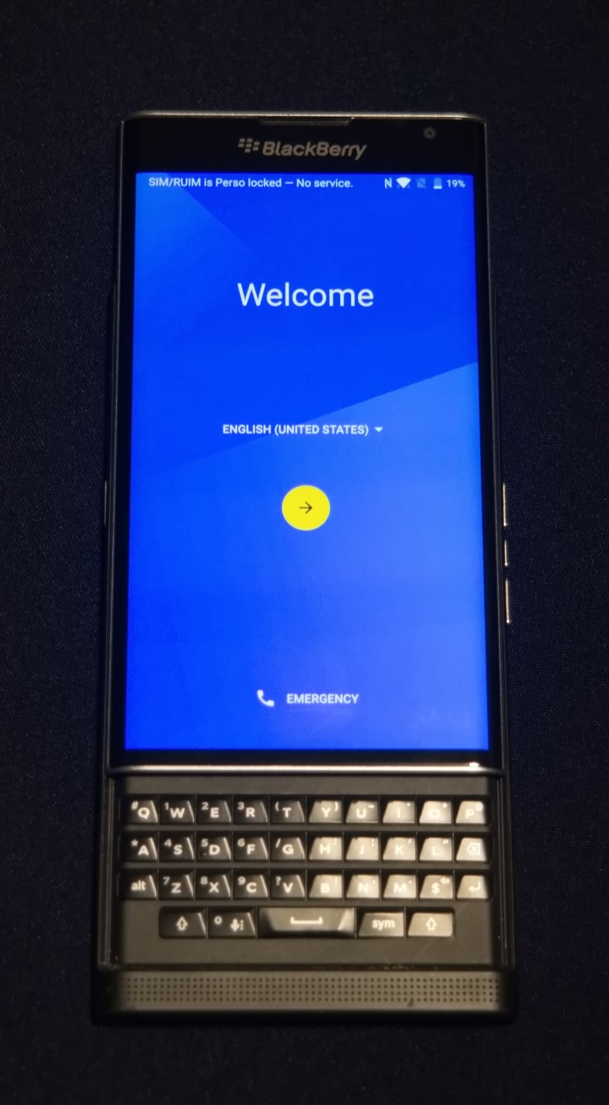 Original BlackBerry Priv 3GB+32GB 18MP WIFI 4G LTE AT&T Slide Smartphone