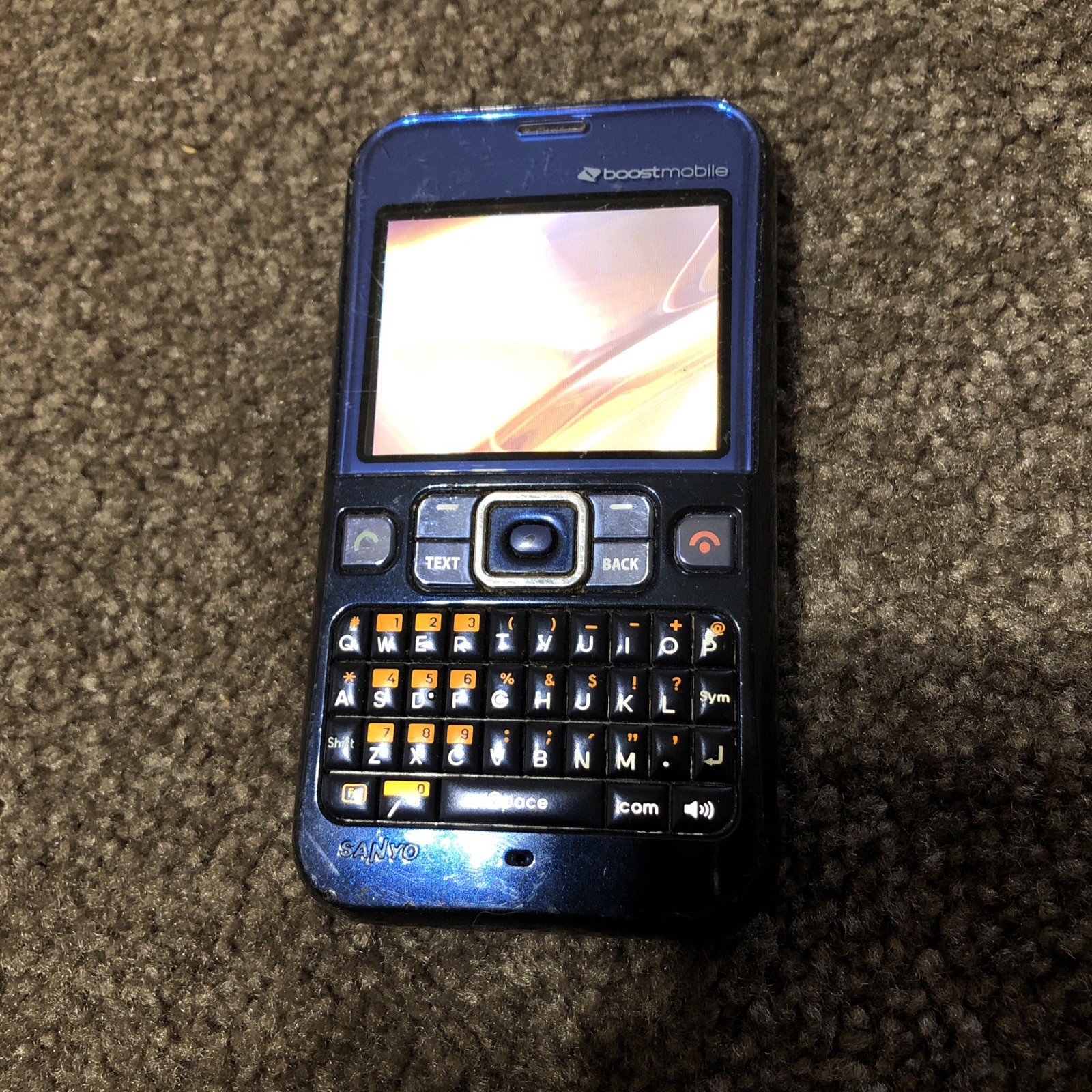 Boost Mobile Sanyo Juno SCP2700 Blue Qwerty BOOST NETWORK