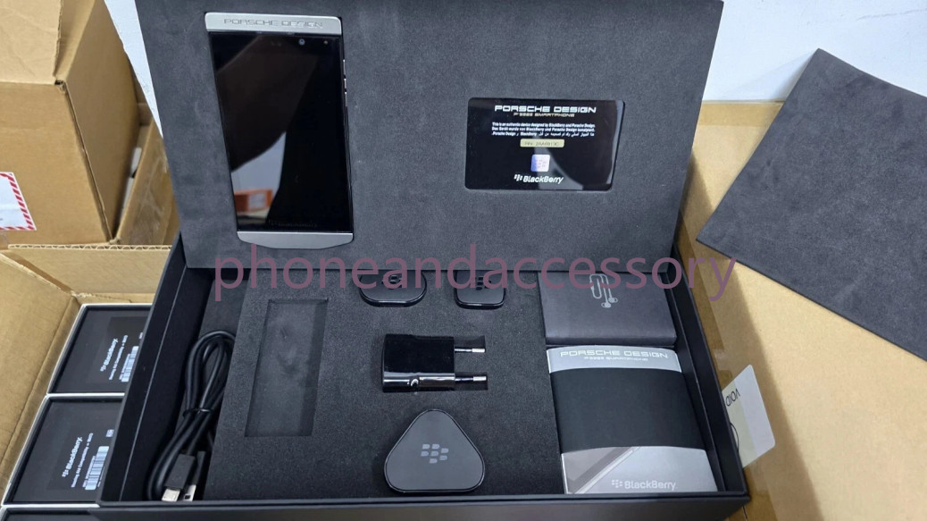 Brand new Blackberry Porsche Design P’9982 4.2″ 2GB+64GB 4G LTE GPS Smartphone