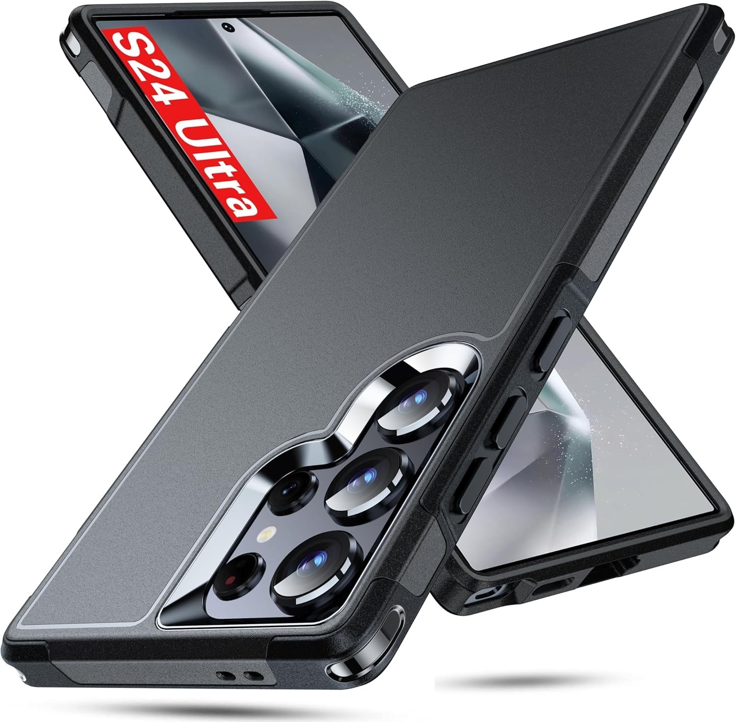 Samsung Galaxy S24 Ultra Case, [10FT Military Protection] Shockproof Heavy Duty
