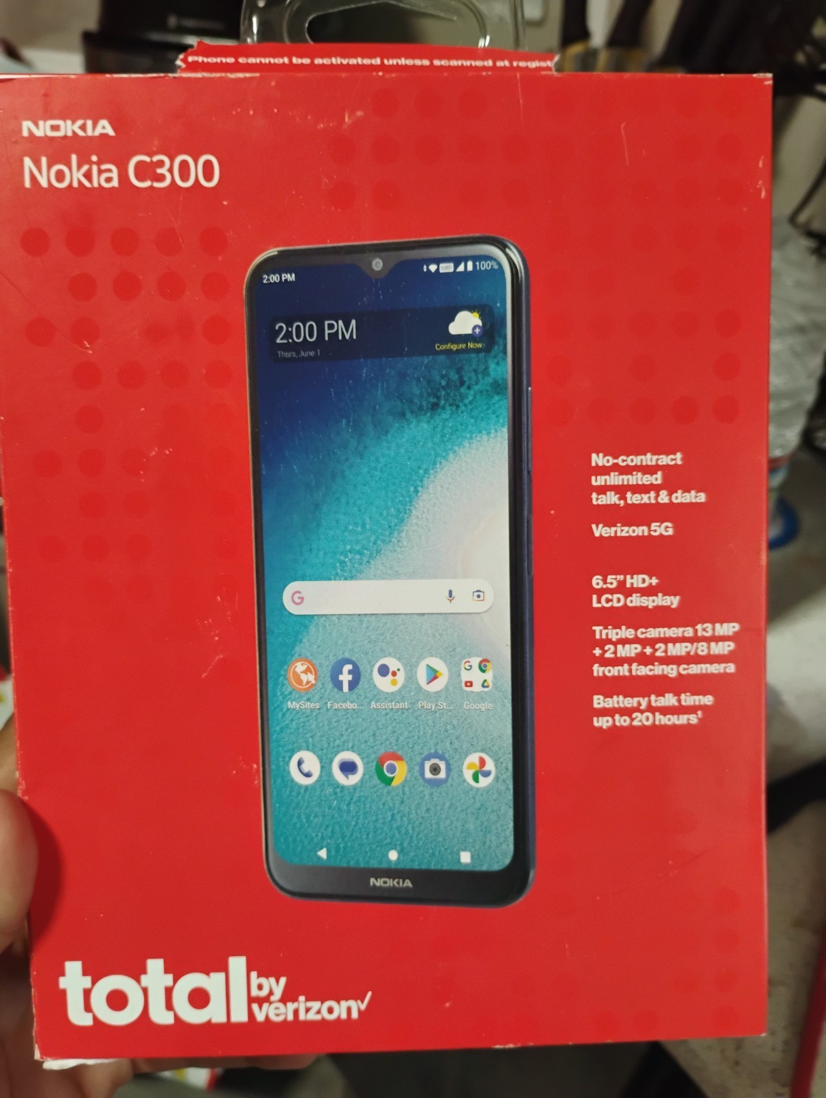 Nokie C300 Verizon Total Wireless