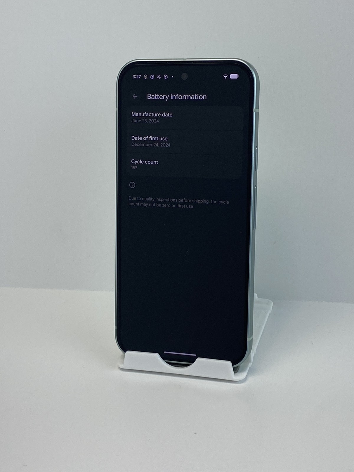 Google Pixel 9 G2YBB 128GB Wintergreen Works on T-Mobile Carriers Clean IMEI