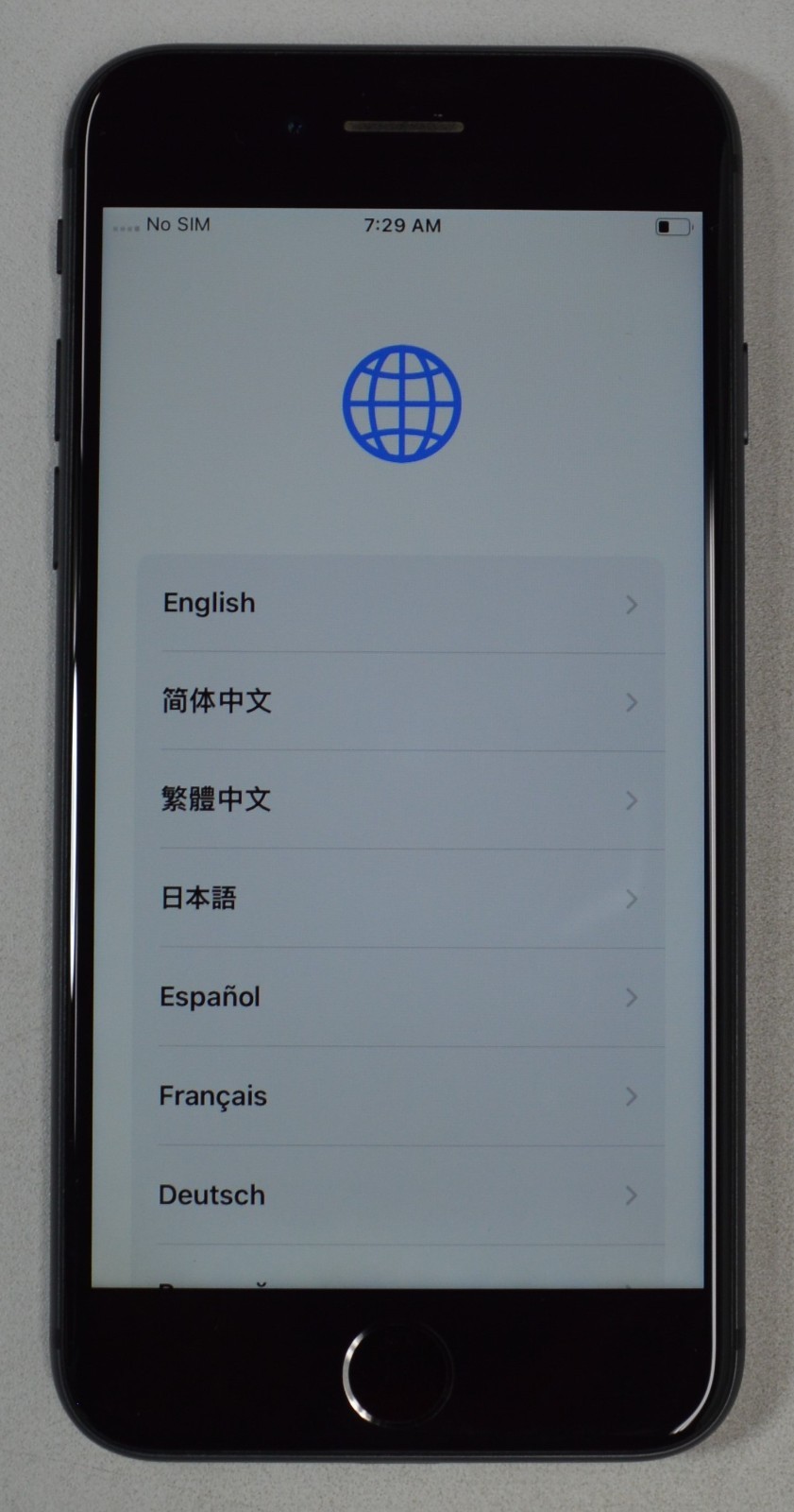 Apple iPhone 8 A1905 256GB Wi-Fi – Space Grey *No AC/SIM* w/Battery (Grade B)