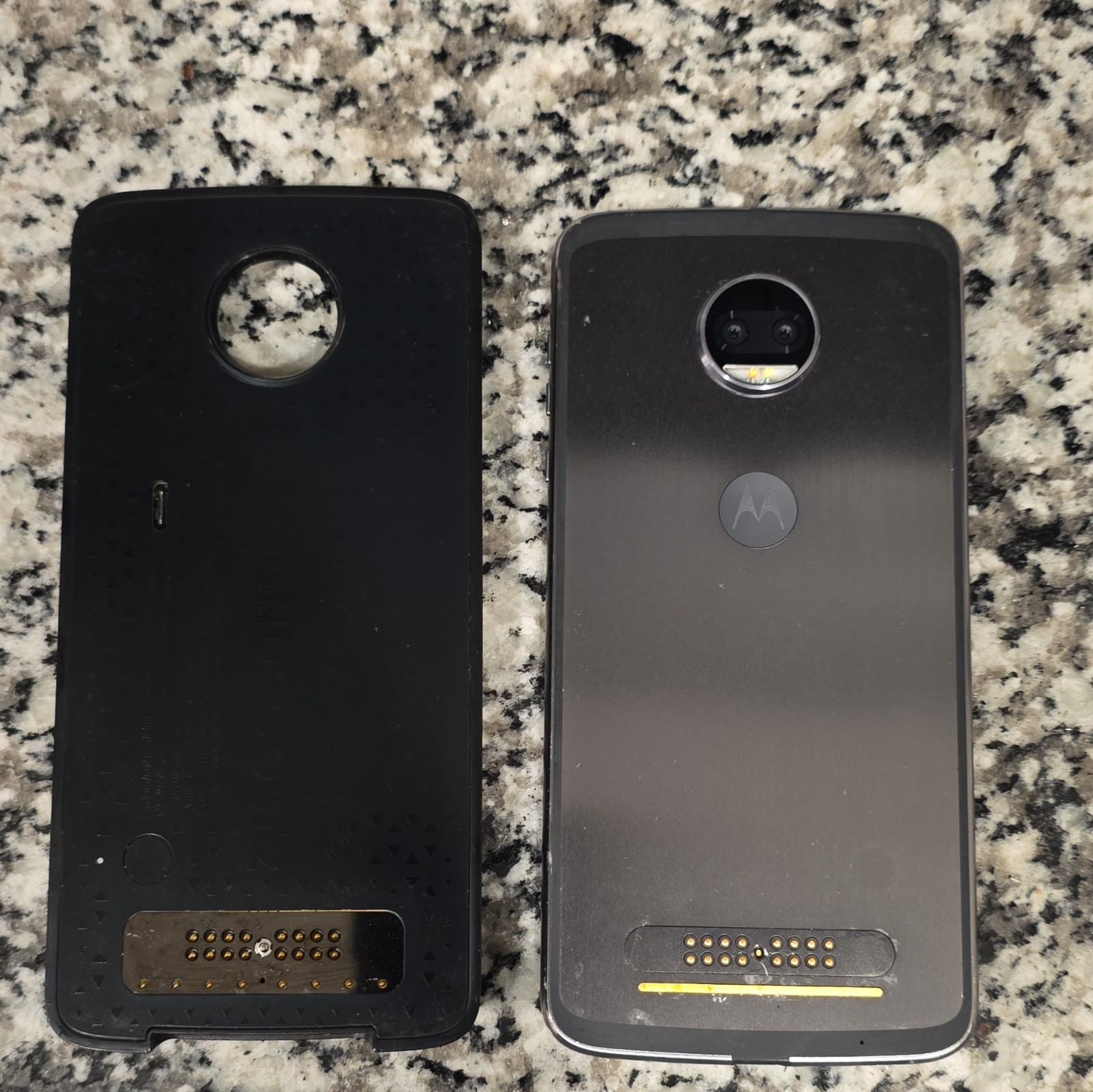 Motorola Moto Z2 64GB Black T-Mobile Android LTE Smartphone Fingerprint Sensor