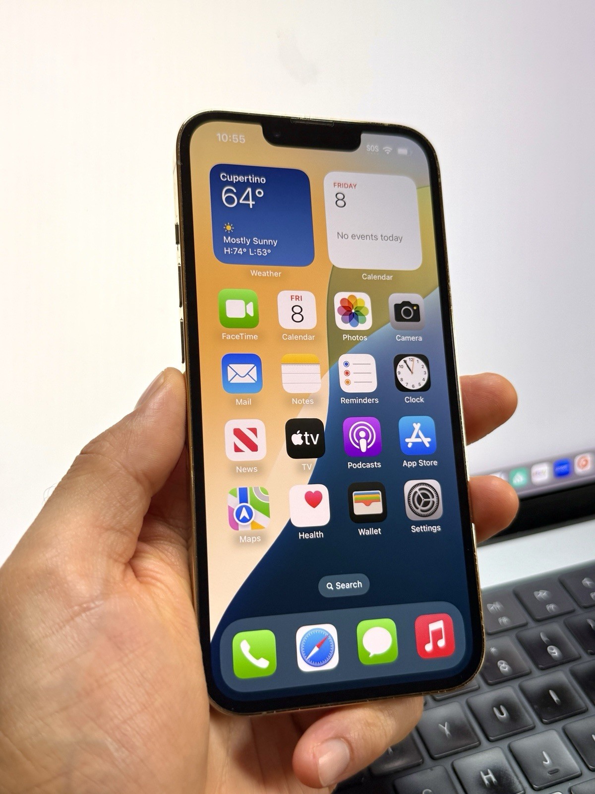 Apple iPhone 13 Pro 256GB Factory Unlocked Gold (Rear Cam Issue) #24550