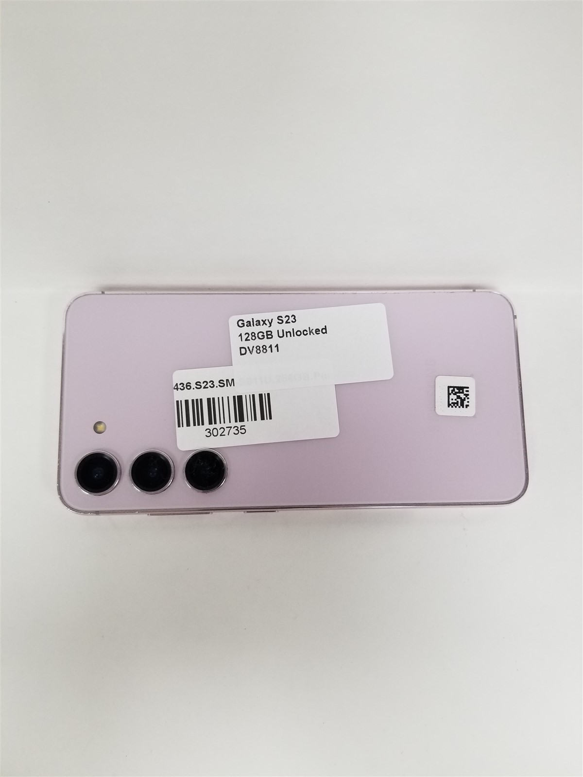 Samsung Galaxy S23 128GB Purple SM-S911U (Unlocked) Fully Functional DV8811