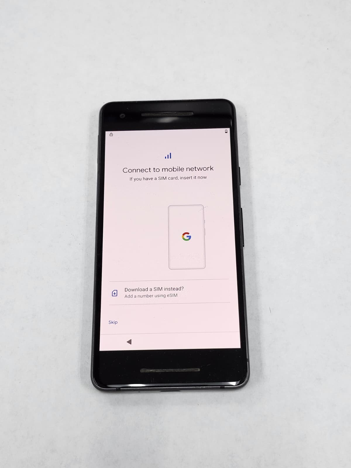 DEFECTIVE – Google Pixel 2 – 128 GB – Black – Unlocked – G011C – 12310