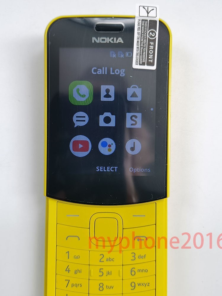 Nokia 8110 4G – 4 GB – Yellow (Unlocked) Slide Banana phone