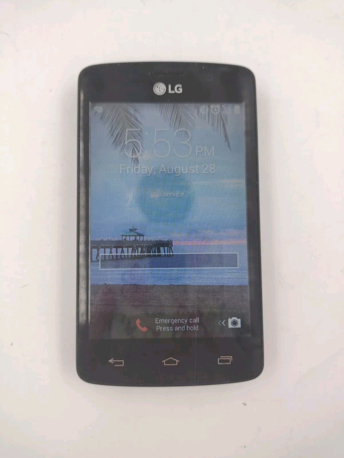 LG Sunrise TracFone L15GB 4 GB RAM Android Smartphone LOCKED