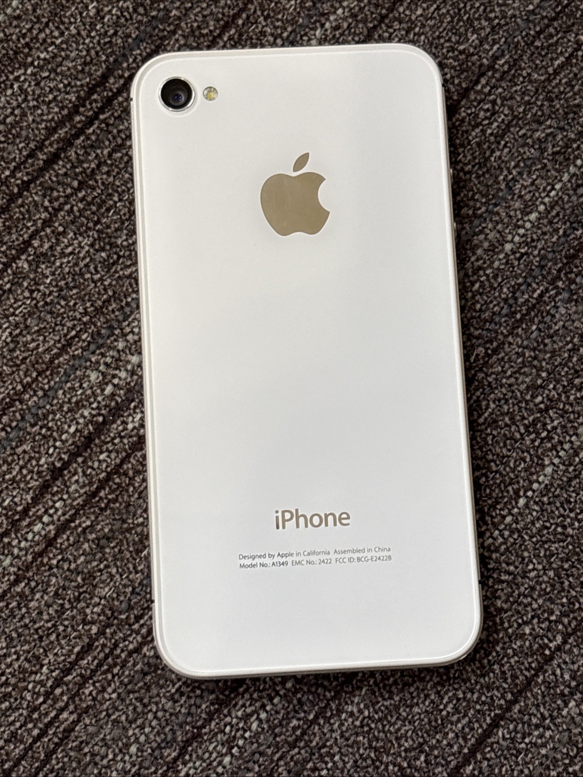 Apple IPhone 4 A1349 (CDMA) 8GB/16GB White Untested – As Is For Parts And Repair